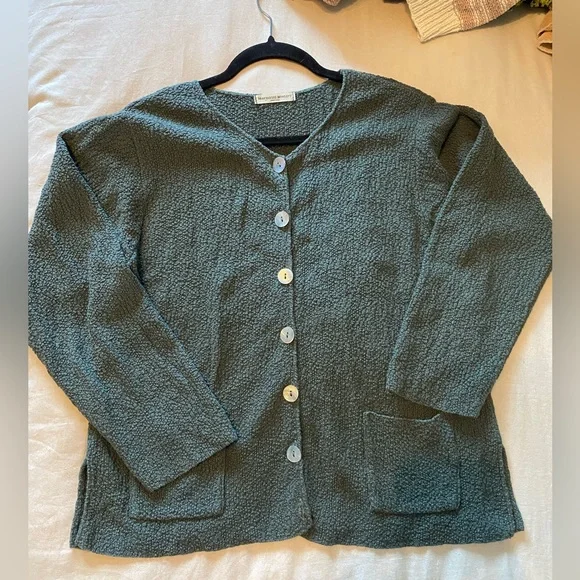Margaret Winters Sweaters Margaret Winters Dark Sage Green